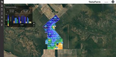 Tela da plataforma DataFarm